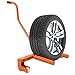 Heavy-Duty Adjustable Tire Wheel Dolly, 330 LBS Load Capacity Tire Moving Tool Cart with Adjustable Roller, Tire Lifting Tool for Workshop, Garage, Car Wheel Dolly for Tire Auto Repair Moving