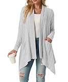 Tissu côtelé ultra-doux pour un confort tout au long de la journée : Fabriqué en jersey côtelé doux et de haute qualité avec une partie extensible, ce long cardigan offre un confort exceptionnel qui s'adapte à chaque mouvement. Léger mais suffisamment chaud pour les soirées fraîches de printemps et d'automne ou comme couche intermédiaire sous les manteaux en hiver. Respirant et anti-rayures, idéal pour un confort tout au long de la journée.