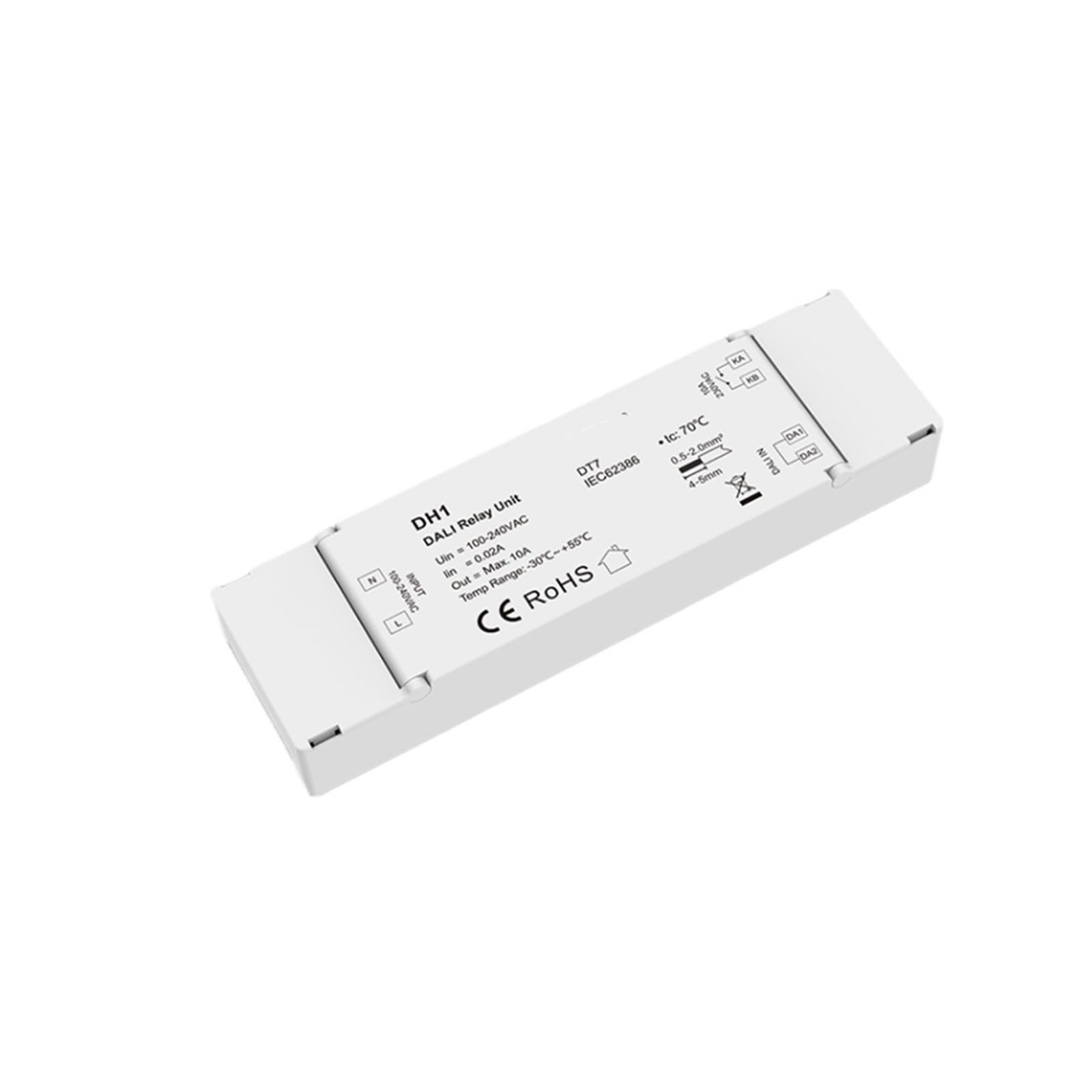 Relais Dali AC 10A avec sortie contact sec pour piloter vos dalles LED