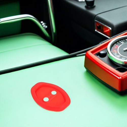Fundas de silicona para pestillo de coche ABOOFAN: protectores anticolisión duraderos de silicona 5