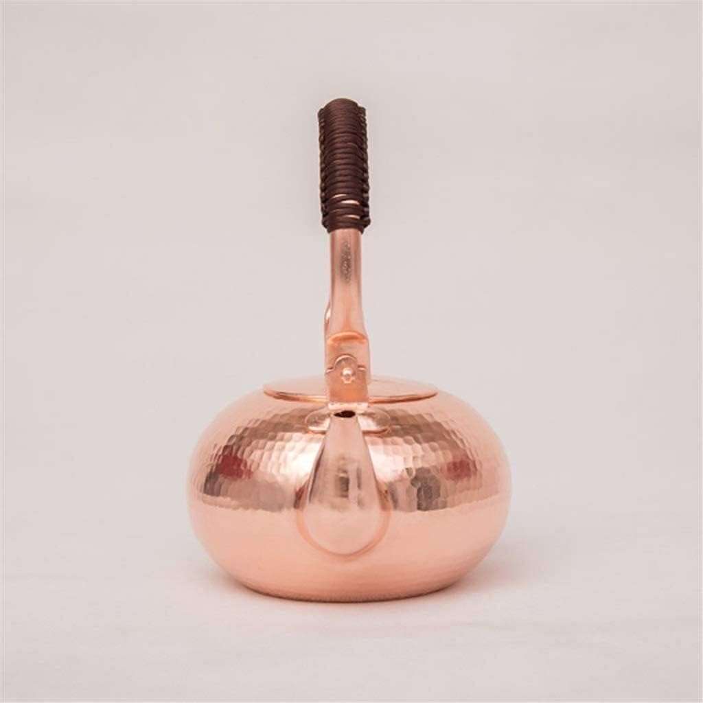 1.3L Copper Tea Kettle, Tea Pots for Stove, Coffee Kettle for Induction Cooker, Teapots Coffee Servers Kettles Tea Machines