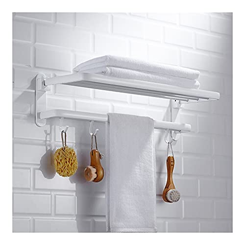Porte-serviettes de salle de bain mural pour une routine matinale fluide