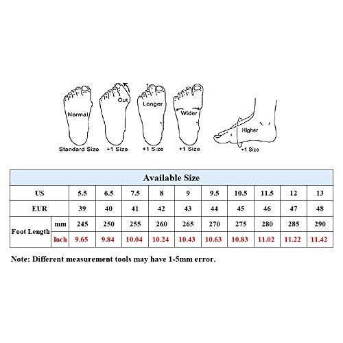 Mens Hiking Boots Waterproof Leather Climbing Sports Shoes Outdoor Camping Hunting Sneakers (11.5, 210371A Gray)