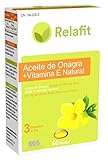 Complemento Alimenticio a base de aceite de onagra y vitamina E.