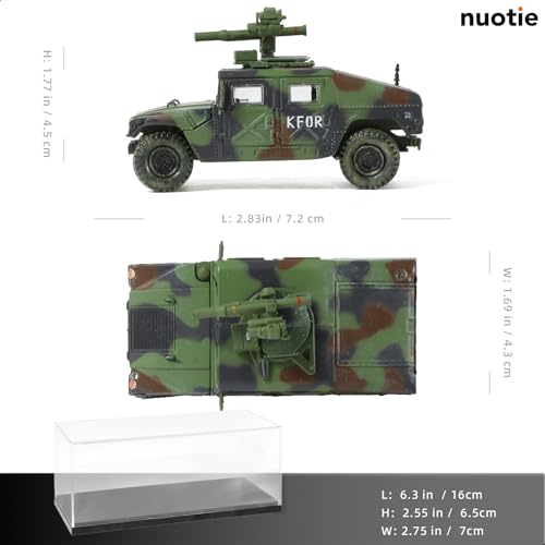 Modelo Militar Hummer 1/64 Miniatura Diecast Metal miniatura 2