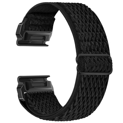 26mm �S�����v�o���h Garmin Fenix 8 51mm/Tactix 8 51mm/Enduro/2X/epix Pro 51mm�ɑΉ� Quickfit�i�C�����o���h Fenix 7X/6X Pro/5X Plus/3/Tactix/Desce