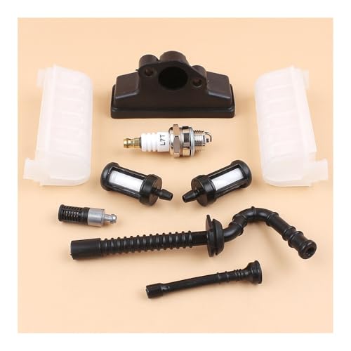 Kit de bougies d'allumage pour filtre à carburant et tuyau d'huile de tronçonneuse 023 025 MS230