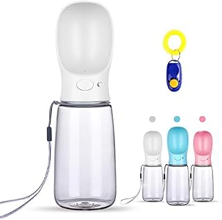 DryMartine Portable Dog Water Bottle, 350/550ml Pet Outdoor Drinking Cup Dog Walking Travel Bottle Puppy Water Leak Proof Drinking Dispenser Food Grade Pet Water Drink Bottle