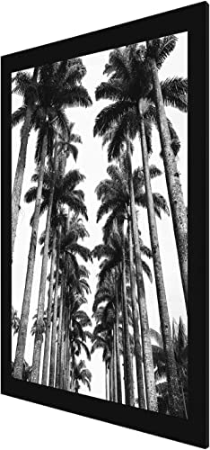 Americanflat 22X28 Poster Frame In Black - Composite Wood With Polished Plexiglass - Horizontal And Vertical Formats For Wall With Included Hanging Hardware #TOP7