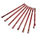 RC Pull Rod, Anti Squatting High Support RC Rod Link Set Anti Roll Aluminum for Axial SCX6 JLU(Red)