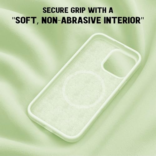 Image of Kratos Soft Silicone Case Cover Compatible with iPhone 16 Pro Max - Everyday Comfort Protection, Wireless Magnetic Charging Case with Raised Edge Camera & Screen Protection, Shock-Resistant Design