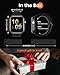 RUXINGX Smart Watch for Women Men: Smartwatch with SpO2 Sleep Track & Heart Rate Monitor, Bluetooth Calling for iPhone Android, 30-Day Long Battery, 120+ Fitness Modes, IP68 Waterproof, Reloj