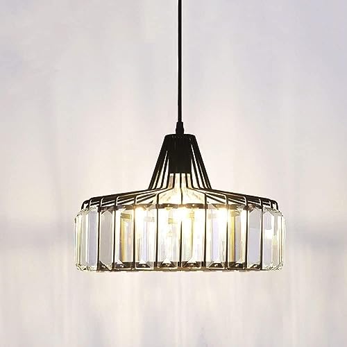 Chandelier en cristal pour cuisine et table à manger style ferme chic