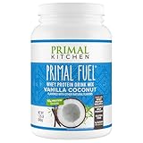 Primal Kitchen Primal Fuel Vanilla Coconut Whey Protein Drink Mix, Gluten and Soy Free, 1.85 Pounds