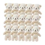 Petits ours à faire soi-même : adorable porte-clés ours en peluche, fabriqué en bon matériau, très confortable, et a un savoir-faire détaillé, porte-clés ours en peluche