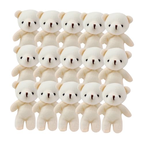 Mini ours en peluche douce pour partage de cadeaux et souvenirs d'invités