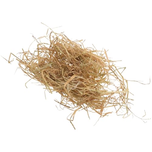 YARNOW Litière en Paille Naturelle 500 G pour Poulailler – Tapis de Nidification Réutilisable pour Poules Pondeuses Coussin de Ponte Confortable et Hygiénique Protection des Œufs et