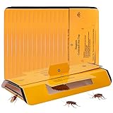24 Pack Roach Traps Cockroach Killer Indoor Home, Bug Glue Trap for Beetles Roaches Bugs Spiders...
