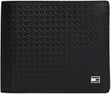 Tommy Hilfiger TH Emboss Extra CC and Coin AM0AM14243 - Cartera Plegable para Hombre, Color Negro (Negro), Talla única
