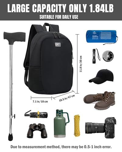 30L-Hiking-Backpack-for-Women-Men-Lightweight-Camping-Daypack-Water-Resistant-Gym-Backpack-for-Travel-Outdoor-Sports-Black