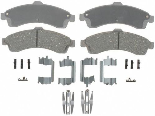 ACDelco 14D882CH Advantage Ceramic Front Disc Brake Pad Set with Hardware