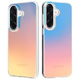 Cover per Samsung Galaxy A56, Telefono Custodia Antiurto con Effetto Iridescente Protezione Antiurto Graffi Traslucido Case