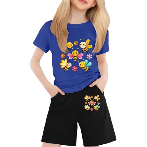 T-shirt coton bio enfant et short léger pour journées de jeux d'été