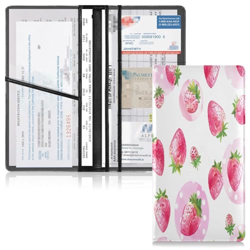 Organizador de Documentos para Auto Cuero miniatura 2