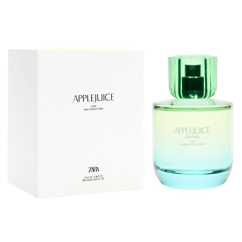 Zara Applejuice Summer Floral Fragrance with Pink Guava, Hibiscus & Vanilla, Tropical Juicy Luminous Perfume for Women Eau de Toilette EDT 90ml (3.04 fl oz)