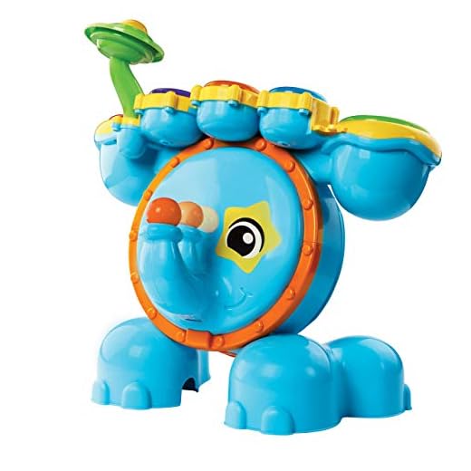 VTech Blue, la Batería Multirritmo - Batería Interactiva para Aprender Música, con Actividades que Animan al Niño a Tocar los Tambores (80-196722)