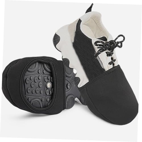 Cubiertas térmicas para calzado de ciclismo Mikinona, cubre-zapatos para bicicleta, negras, protección contra el frío miniatura 6