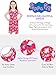 Peppa Pig Dress | Rainbow Beach Girls Dress | Skater Dresses for Girls | Size 8 Pink