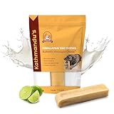 KATHMANDU'S - Authentic Himalayan Cheese Dog Chews - Large, 1-Count - for Improved Dental Hygiene & Protein-Rich Nutrition, No Preservatives