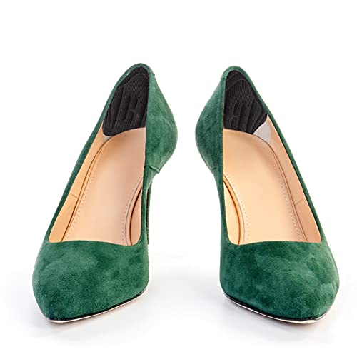 DOITOOL 3 Pares Heel Cushion Pads Auto- Adesivo Sapato Insere Liners para Um Pouco Maior Sapatos Cui