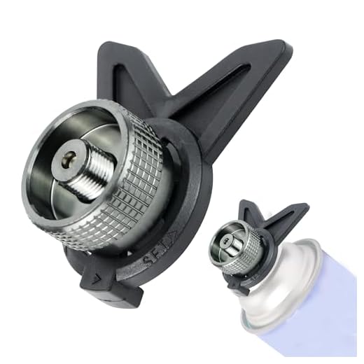 Gasflaschen Adapter Mit Gaskartusche für Campingkocher, leicht zu tragen, 1 Stk.