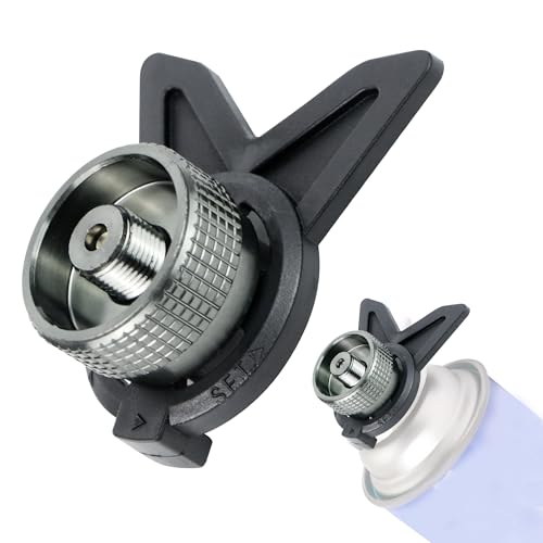 Camp Adaptador De Estufa, Adaptador De Recipiente De Combustible ， Adaptador De Cocina Para Camping CarbóN, FáCil De Llevar Adaptador De Camping, 1pc.