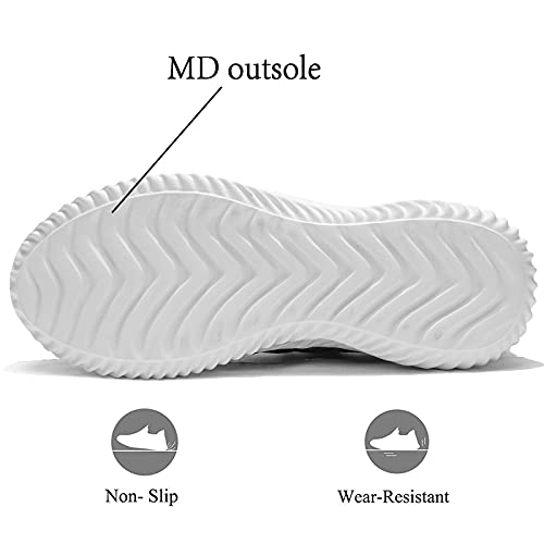 Image of Socviis Mens Slip On Running Shoes Athletic Walking Trainers Lightweight Breathable Mesh Tennis Sneakers
