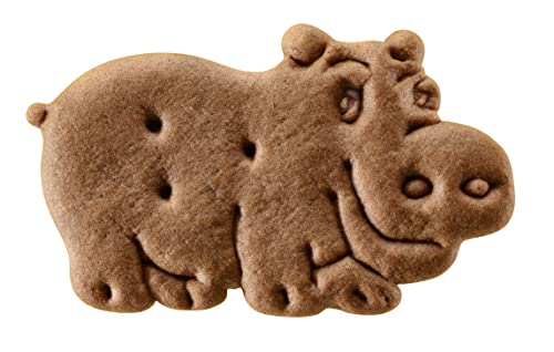 LEIBNIZ ZOO Kakao, 12er Pack, Knusprige Kakaokekse mit Safari-Motiven, Großpackung als Vorrat oder zum Verkauf (12 x 125 g)
