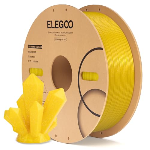 Filament ELEGOO PLA Złoty Brokatowy/Mieniący (GOLD GLITTER)