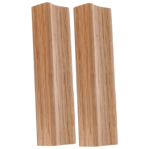 DOITOOL 2 Piezas Manija del gabinete del cajón de la puerta del gabinete pomos y tiradores de armarios puxadores para moveis tirador mueble archivadores tiradores de cocina Madera