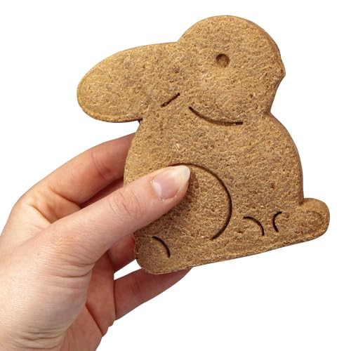Schecker Hundekekse - Osterhasen Gebäck - 3 Stück a 9,5 cm -Ostern - Hundekuchen