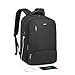 Mochila para ordenador portátil de viaje y trabajo de negocios con puerto de carga USB mochila ligera para computadora portátil bolsa de escuela secundaria para niños muchachas hombres mujeres