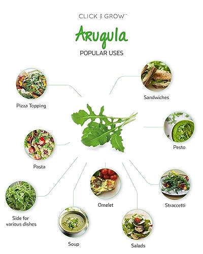 Click and Grow Smart Garden Arugula Plant Pods, 9-Pack