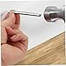 Veesper 100PCS Double Headed Skirting Nails Invisible Seamless Baseboard Tacks Carbon Steel Fasteners with Special Sleeve Tool for Wood Trim and Panel