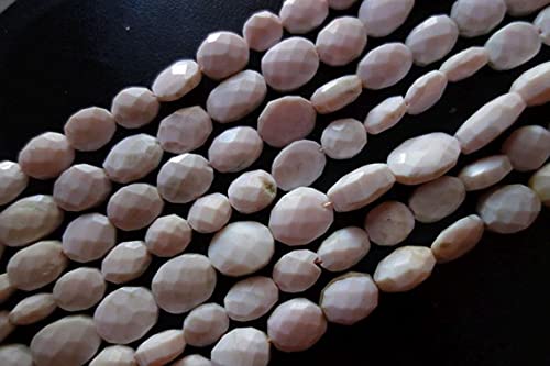 Perles pink opal naturelles en fil de 13 pouces pour création bijoux
