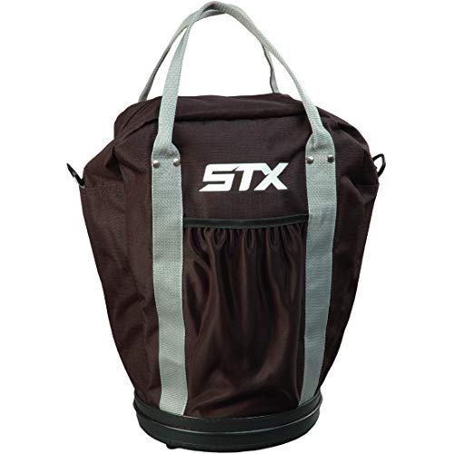 STX Sac à Bille Seau Hockey Unisex-Adult, Noir, Taille Unique Cover
