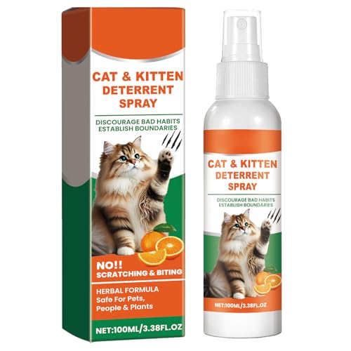 GNAUMORE Spray antiarañazos, resistente a los arañazos, spray resistente a los arañazos para gatos, protección contra arañazos para gatos, 100 ml