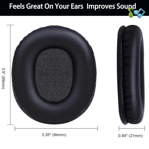 image for HASANBAY MSR7 Earpads Replacement for Audio Technica ATH M40X / M30X /