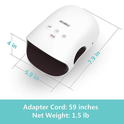 Cincom Hand Massager - Cordless Hand Massager With Heat And Compression For Arthritis And Carpal Tunnel - Gifts For Women(A-Wh) #TOP6