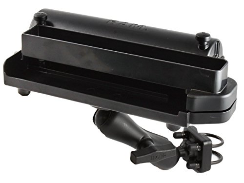RAM Mounts (RAM-VPR-101-1 Printer Cradle, Double Socket Arm and Double U-Bolt Base for The Brother Pocketjet 3/3 Plus, 6/6 Plus and 673